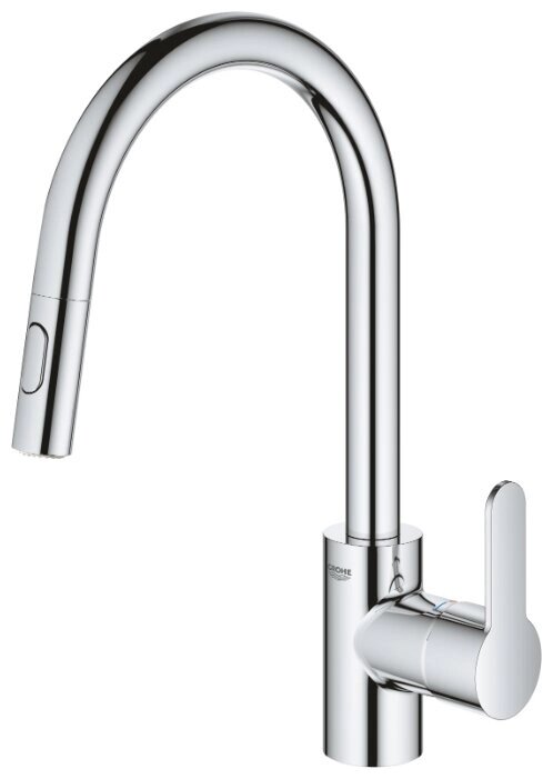 Смеситель для кухни (мойки) Grohe Eurostyle Cosmopolitan 31482003 однорычажный от компании MetSnab - фото 1