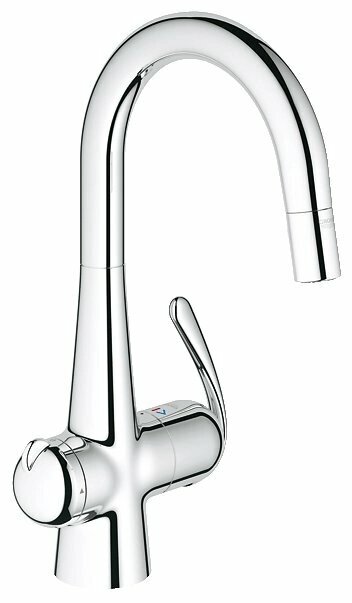 Смеситель для кухни (мойки) Grohe Zedra 31203000 однорычажный от компании MetSnab - фото 1