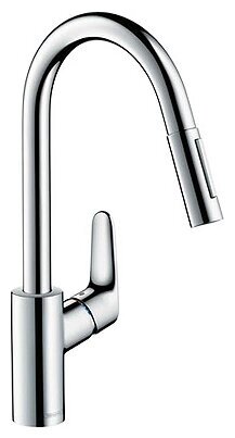 Смеситель для кухни (мойки) hansgrohe Focus 31815000 однорычажный от компании MetSnab - фото 1