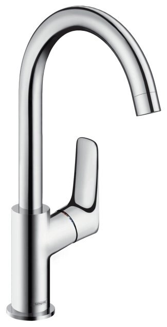 Смеситель для раковины (умывальника) hansgrohe Logis 71131000 однорычажный от компании MetSnab - фото 1