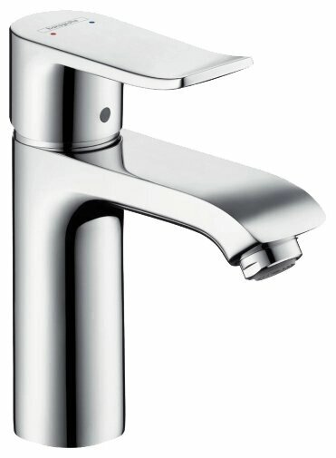 Смеситель для раковины (умывальника) hansgrohe Metris 31203000 однорычажный от компании MetSnab - фото 1