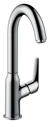 Смеситель для раковины (умывальника) hansgrohe Novus 71126000 однорычажный от компании MetSnab - фото 1