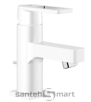 Смеситель для умывальника GROHE QUADRA 32631LS0 белая луна от компании MetSnab - фото 1