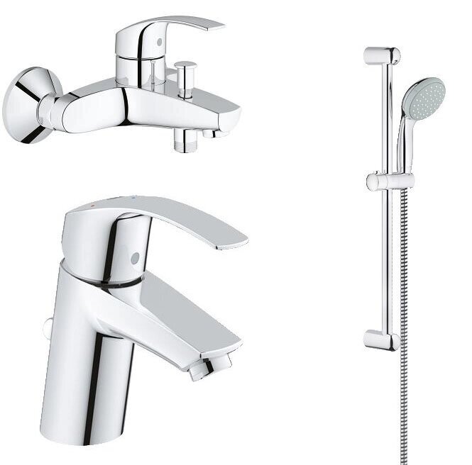 Смеситель для ванны Grohe Eurosmart New (124446) от компании MetSnab - фото 1