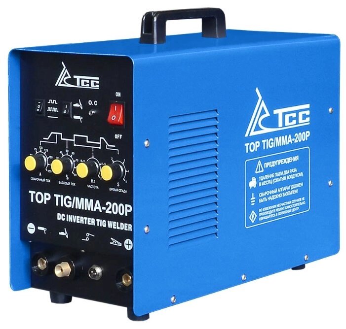 Сварочный аппарат ТСС TOP TIG/MMA-200P (TIG, MMA) от компании MetSnab - фото 1