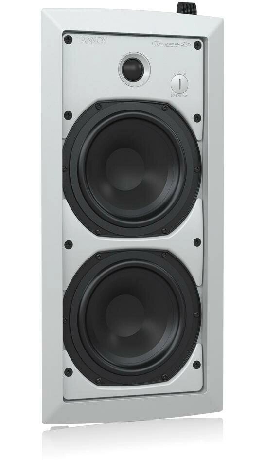 Tannoy IW 62DS-WH пассивная 3-полосная встраиваемая АС, НЧ 6,5quot; СЧ 6,5quot;, ВЧ 1quot;, 105Вт RMS/420Вт пик, 8Ом, от компании MetSnab - фото 1