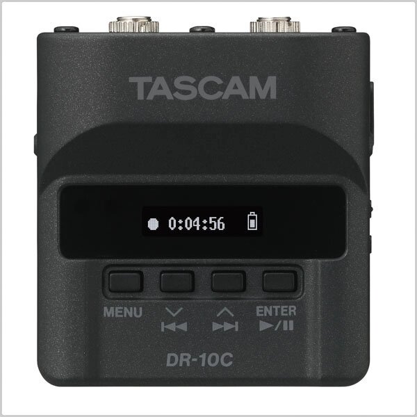 Tascam DR-10CH портативный LPCM рекордер для резервного копирования сигнала радиосистем Shure от компании MetSnab - фото 1