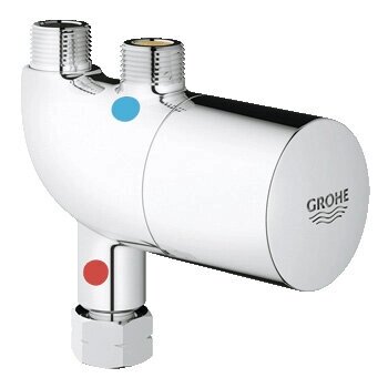 Термостат для установки под раковиной Grohe Grohtherm Micro 34487000 от компании MetSnab - фото 1