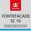 Tikkurila Fontefacade SC 10 / Тиккурила Фонтефасад СЦ 10 Однокомпонентная водоразбавляемая быстросохнущая акрилатная от компании MetSnab - фото 1