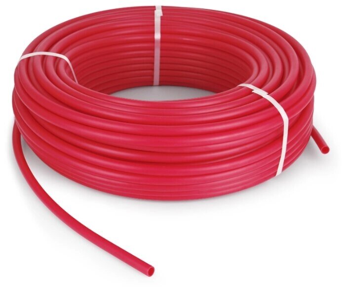 Труба из сшитого полиэтилена TIM, Red, PEX-B, 16x2.0 с кислородным барьером EVOH, бухта 600 м, арт.: TPER 1620-600 Red от компании MetSnab - фото 1