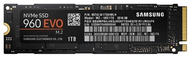 Твердотельный накопитель Samsung MZ-V6E1T0BW от компании MetSnab - фото 1