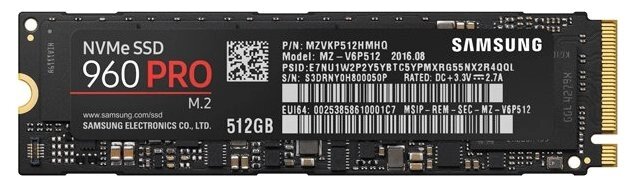 Твердотельный накопитель Samsung MZ-V6P512BW от компании MetSnab - фото 1