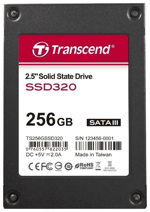 Твердотельный накопитель Transcend TS256GSSD320 от компании MetSnab - фото 1