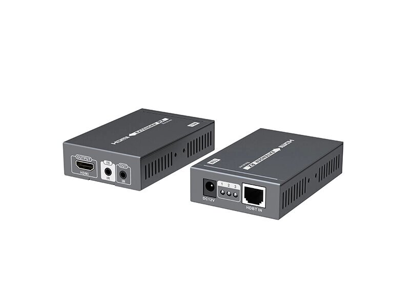 Удлинитель HDMI, HDBaseT, 4K, CAT6, до 70 метров Lenkeng LKV375N от компании MetSnab - фото 1