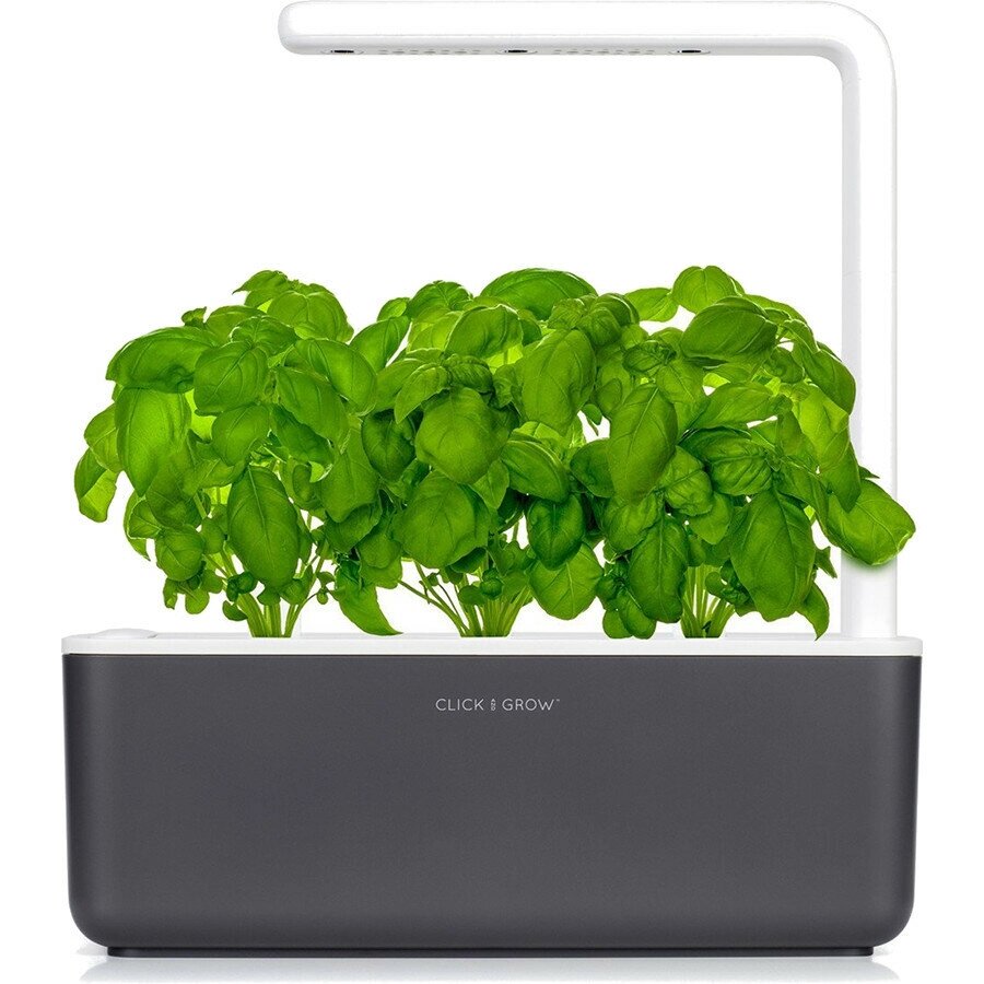 Умный сад Click and Grow Smart Garden 3 Базилик (чёрная крышка) от компании MetSnab - фото 1