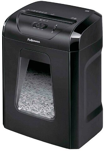 Уничтожитель бумаг Fellowes PowerShred 12C FS-71201, black от компании MetSnab - фото 1