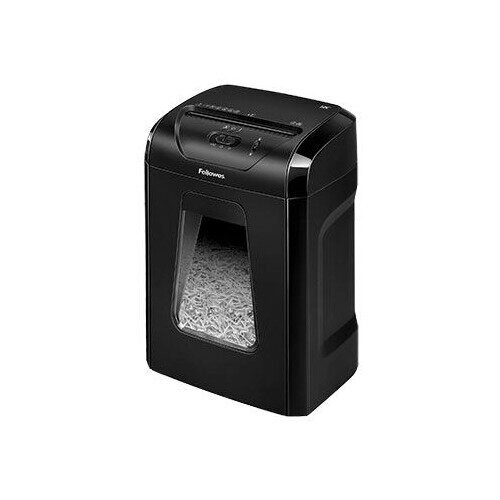 Уничтожитель бумаг FELLOWES PowerShred 12C, P-4, 4х40 мм, 12 лист. одновременно, 18л [fs-71201] от компании MetSnab - фото 1