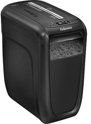 Уничтожитель бумаг Fellowes PowerShred 60Cs FS-46061 P-3, фрагменты/10л/22лтр, скрепки/скобы/плкарты от компании MetSnab - фото 1