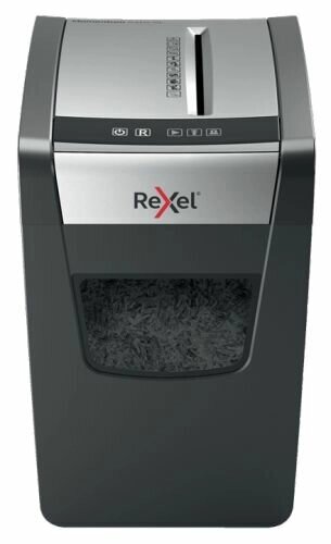 Уничтожитель бумаг Rexel Momentum X410-SL 2104573EU секр. P-4, 4x30мм, 10л/23лтр, скрепки/скобы от компании MetSnab - фото 1