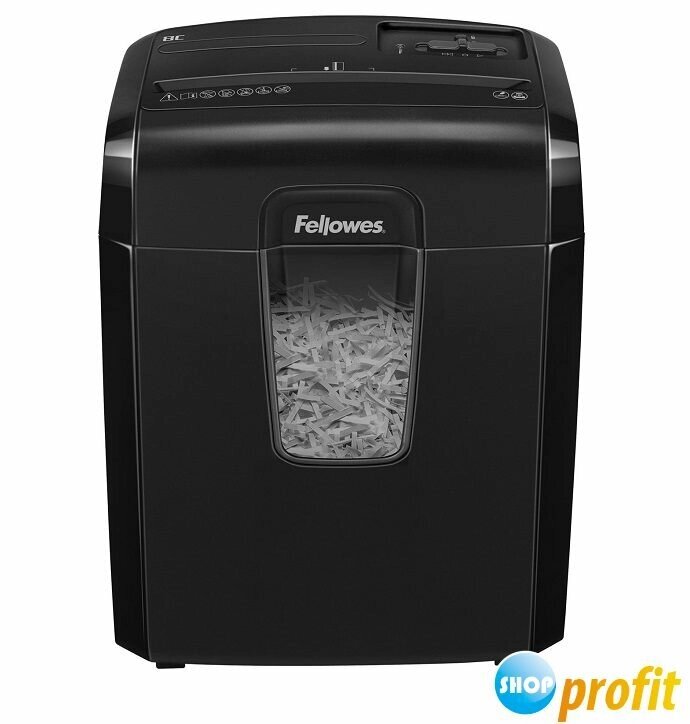 Уничтожитель документов Fellowes MicroShred 8MC (4-й уровень секретности, объем корзины 14л) (FS-46925) от компании MetSnab - фото 1