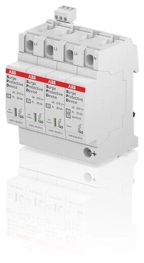 Устройство защиты от перенапряжения для систем энергоснабжения ABB 2CTB803973R0500 от компании MetSnab - фото 1