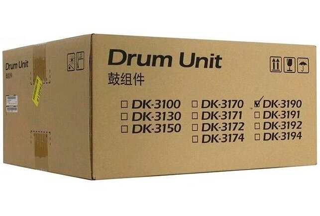 Узел фотобарабана KYOCERA DK-3190 P3050dn/P3055dn/P3060dn от компании MetSnab - фото 1