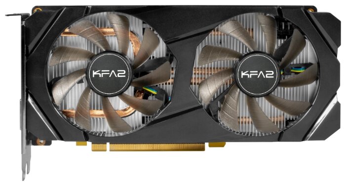 Видеокарта KFA2 GeForce GTX 1660 1800MHz PCI-E 3.0 6144MB 8000MHz 192 bit DVI HDMI DisplayPort HDCP 1-Click OC от компании MetSnab - фото 1