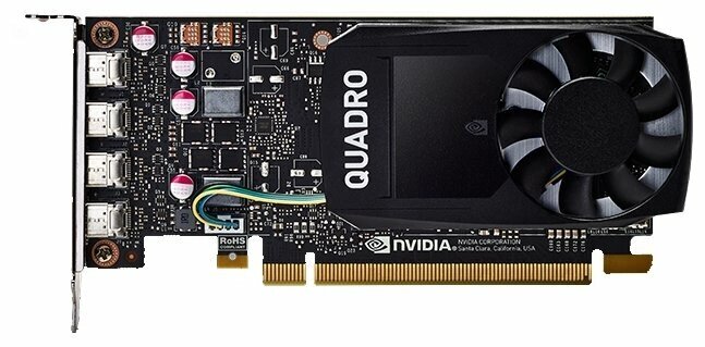 Видеокарта PNY Quadro P1000 PCI-E 3.0 4096Mb 128 bit HDCP от компании MetSnab - фото 1