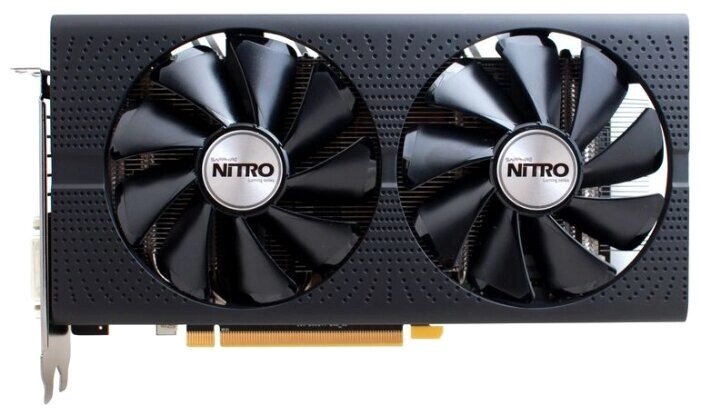 Видеокарта Sapphire Nitro ОС Radeon RX 480 1202Mhz PCI-E 3.0 4096Mb 7000Mhz 256 bit DVI 2xHDMI HDCP (11260-13) от компании MetSnab - фото 1