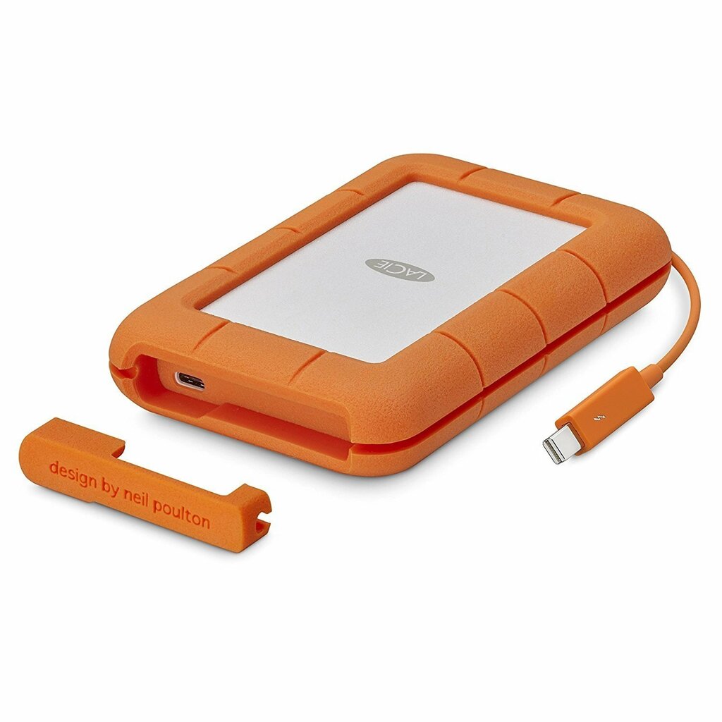 Внешний HDD Lacie Rugged Thunderbolt USB-C 500 ГБ от компании MetSnab - фото 1