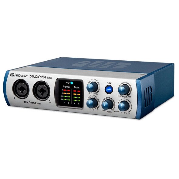 Внешняя звуковая карта PreSonus Studio 24c от компании MetSnab - фото 1