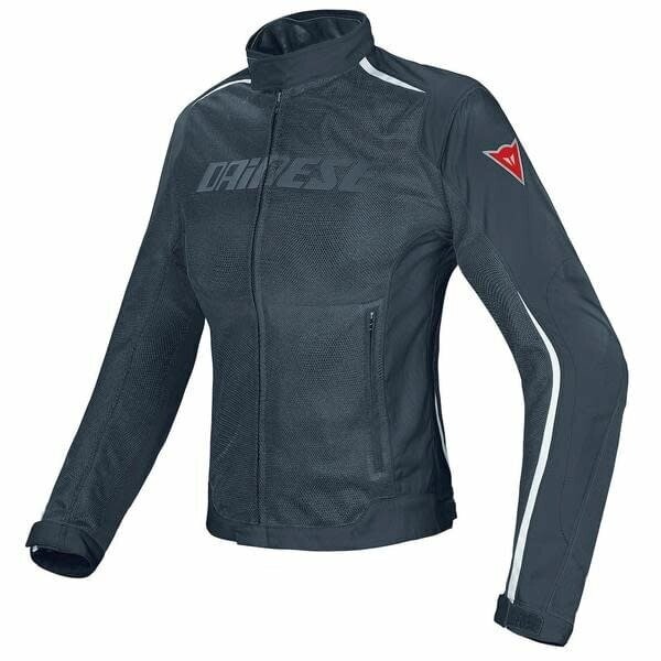 Женская Мотокуртка Dainese Hydra Flux D-Dry 948 black/black/white 40 от компании MetSnab - фото 1