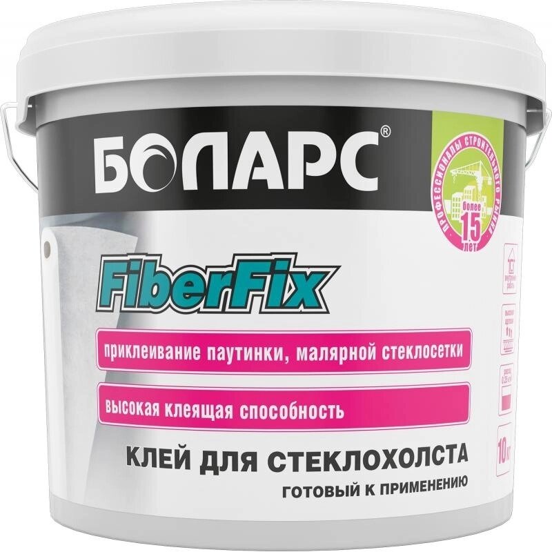 Боларс FiberFix клей для кладки 10 кг от компании MetSnab - фото 1