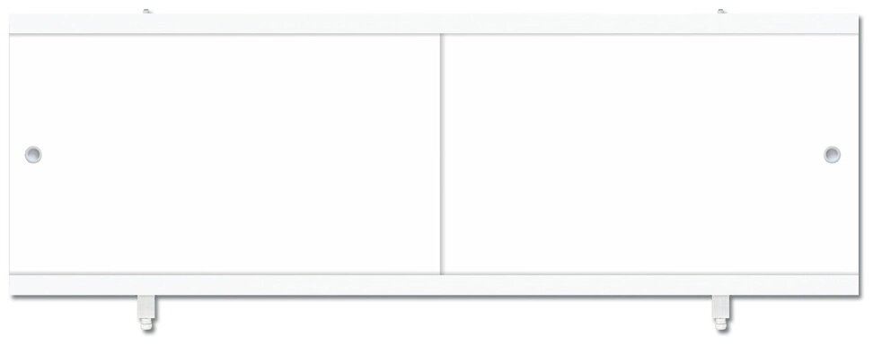 Экран под ванну МетаКам Кварт 1.7 белый от компании MetSnab - фото 1