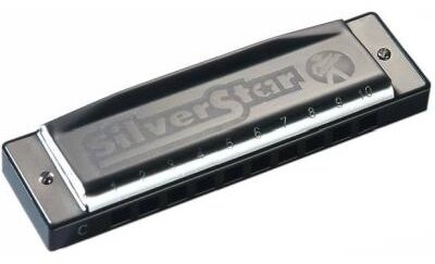 Губная гармошка Hohner Silver Star 504/20 M5040167 Silver от компании MetSnab - фото 1