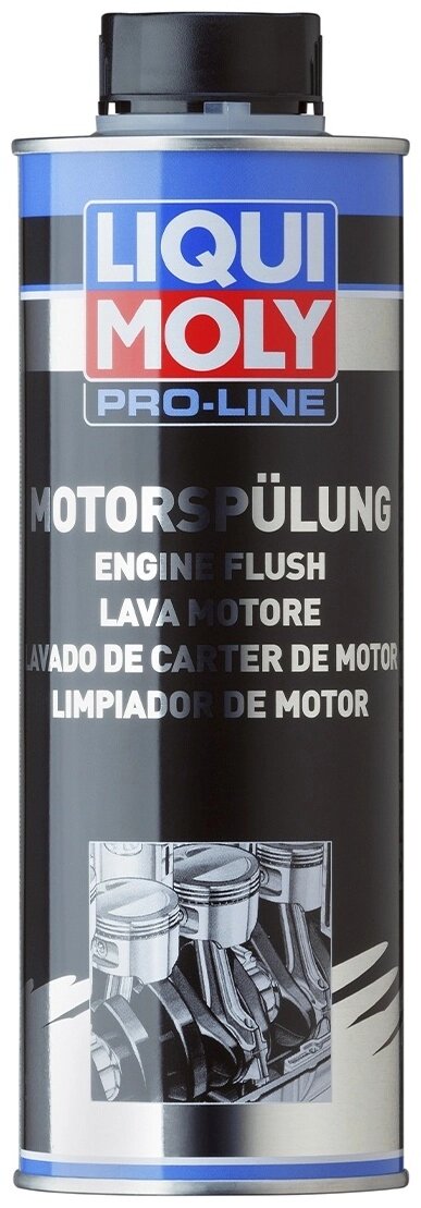 LIQUI MOLY Средство для промывки двигателя Профи Pro-Line Motorspulung 2427 0.5 л от компании MetSnab - фото 1