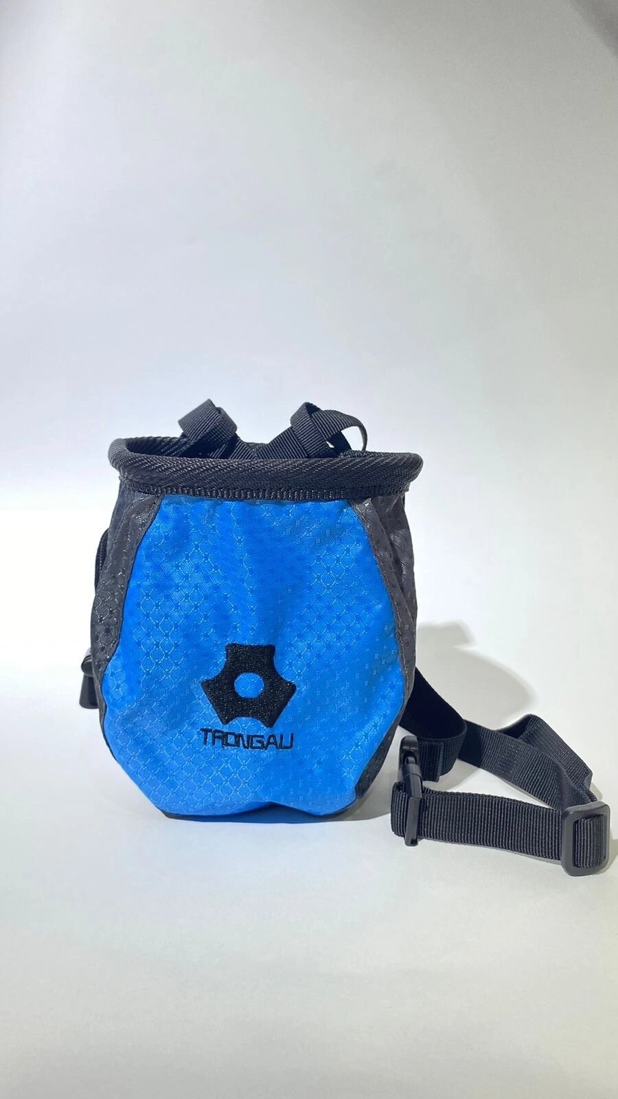 Мешочек для спортивной магнезии Trongau chalk bag синий от компании MetSnab - фото 1