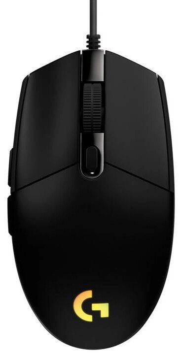 Мышь Logitech G102 Lightsync черный от компании MetSnab - фото 1