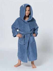 Халат WINKIKI Kids Wear WH111 синий 134-140