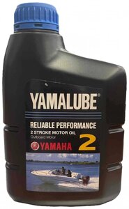 Моторное масло YAMALUBE минеральное 2T Outboard 1 л