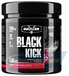 Предтренировочный комплекс Maxler Black Kick Вишня 500 г