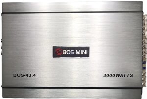 BOS-MINI BOS-43.4 3000 Вт 4 канальный