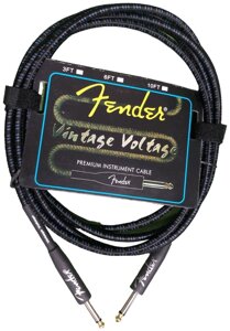 Кабель Fender Vintage Voltage 3 м черный