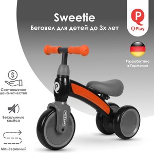 Беговел QPlay Sweetie Orange, оранжевый