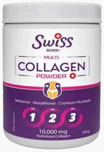 Препарат для укрепления связок и суставов Swiss Bork Multi Collagen Powder 330 г