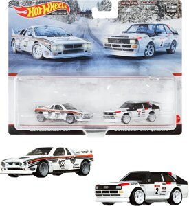 Коллекционная модель Hot Wheels Lancia Rally 037 Audi Sport quattro 84 HCY73