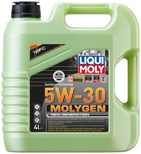 Моторное масло Синтетическое LIQUI MOLY Molygen NG 5W-30 4 л