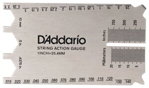 Набор DAddario PW-SHG-01 STRING HEIGHT GAUGE