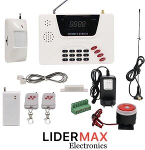 Охранная сигнализация GSM синий lidermax TM56B541