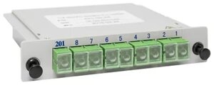 Сплиттер оптический Noname PLC-M-1x8 SC/APC SM